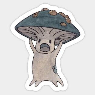 Mushroom Hollow Knight Fanart Sticker